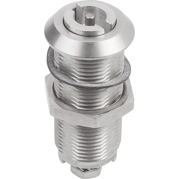 Quarter-Turn Lock Extended Housing, H=30, D=28, Stainless Steel